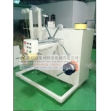 Optical fiber respooling machine